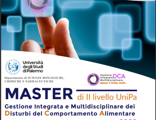MASTER di II livello UniPa: Gestione Integrata e Multidisciplinare dei Disturbi del Comportamento Alimentare